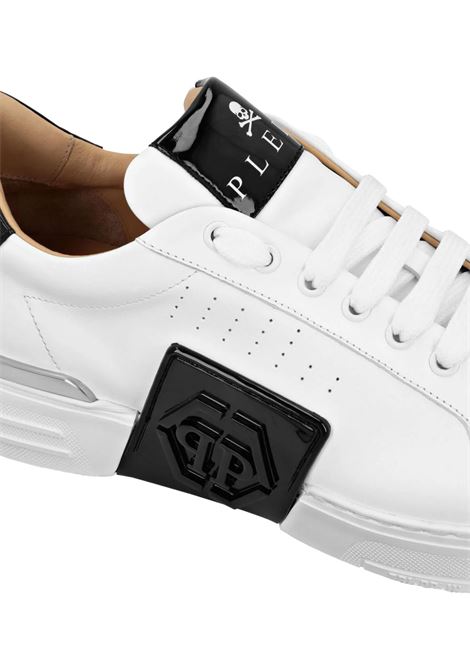 PHILIPP PLEIN Sneakers Phantom Kick$ Bianche e Nere - PHILIPP PLEIN Offerta