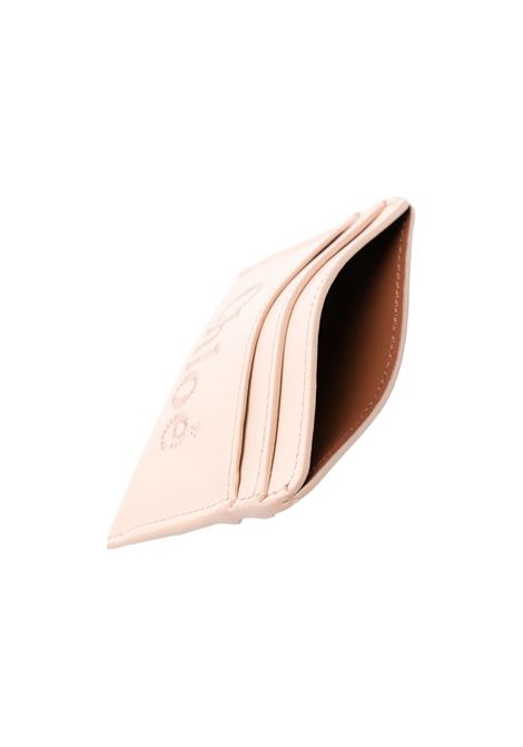 CHLOÉ Portacarte Chloé Sense Cement Pink - CHLOÉ I Più Venduti