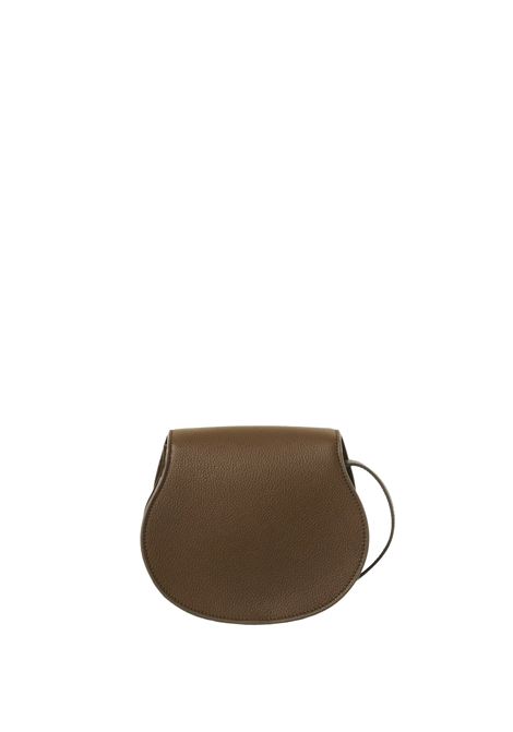CHLOÉ Borsa Mini Marcie Dark Khaki - CHLOÉ In Saldo