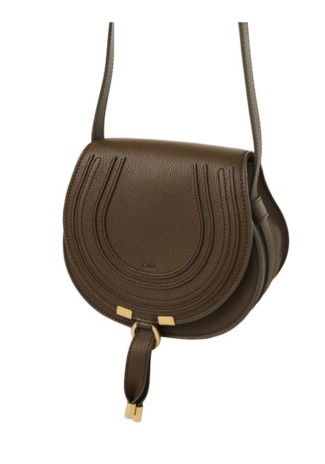 CHLOÉ Borsa Mini Marcie Dark Khaki - CHLOÉ In Saldo