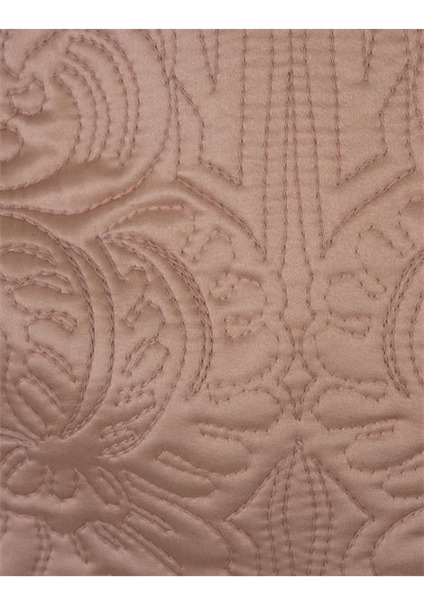 ERMANNO SCERVINO Minigonna In Satin Di Seta Rosa Con Ricami - ERMANNO SCERVINO Fino Al -60%