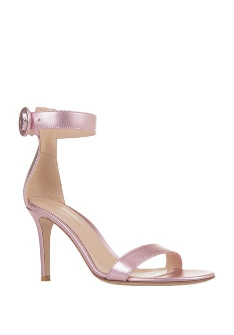 GIANVITO ROSSI Sandali Portofino 85 Rosa - GIANVITO ROSSI Sconto