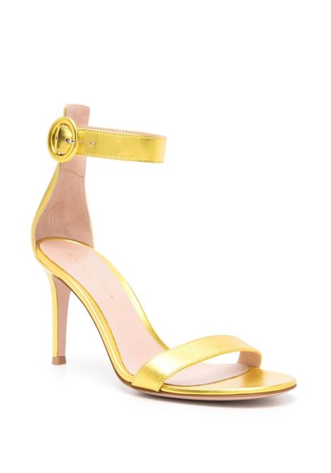 GIANVITO ROSSI Sandali Portofino 85 Gialli - GIANVITO ROSSI Offerta