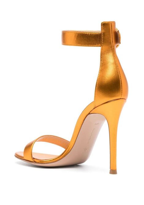 GIANVITO ROSSI Sandali Portofino 105 Arancioni - GIANVITO ROSSI Outlet
