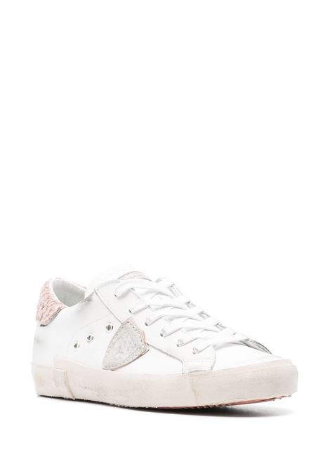 PHILIPPE MODEL Sneakers Prsx Bianche e Rosa - PHILIPPE MODEL Vendita Economica