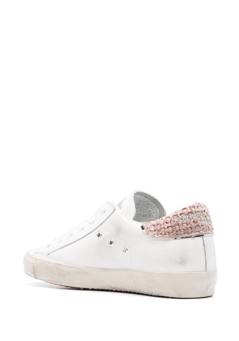 PHILIPPE MODEL Sneakers Prsx Bianche e Rosa - PHILIPPE MODEL Vendita Economica