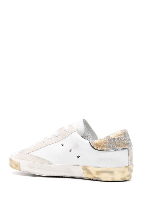 PHILIPPE MODEL Sneakers Prsx Bianche e Azzurre - PHILIPPE MODEL Saldi Di Fabbrica