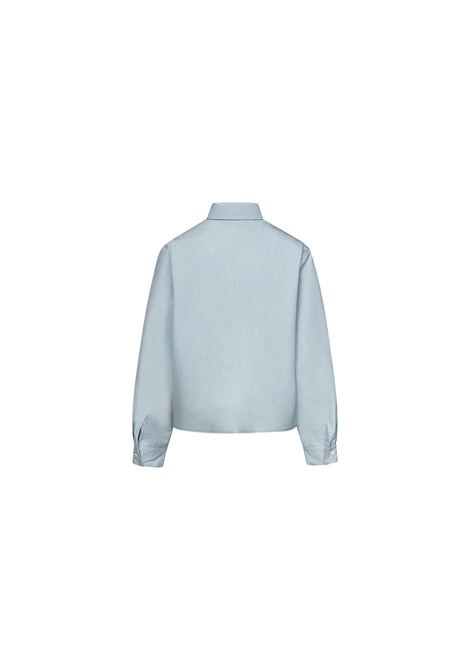 FENDI KIDS Camicia Azzurra Con Ruches e Motivo FF - FENDI KIDS Italia
