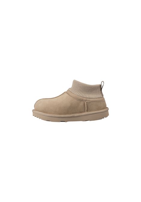 UGG KIDS Stivali Classic Ultra Mini Stretch Cuff Mustard Seed - UGG KIDS Nuovo