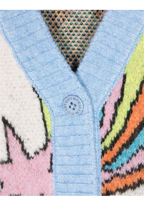 STELLA MCCARTNEY KIDS Cardigan in Maglia con Stelle Cadenti - STELLA MCCARTNEY KIDS Novità