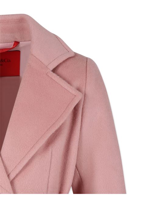 MAX&CO. KIDS Cappotto Runaway In Lana Rosa - MAX&CO. KIDS Offerte