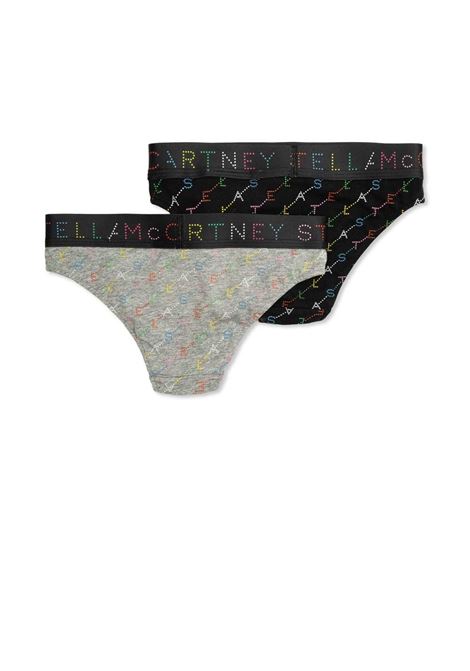 STELLA MCCARTNEY KIDS Set Di 2 Slip Con Stampa Logo - STELLA MCCARTNEY KIDS Negozio