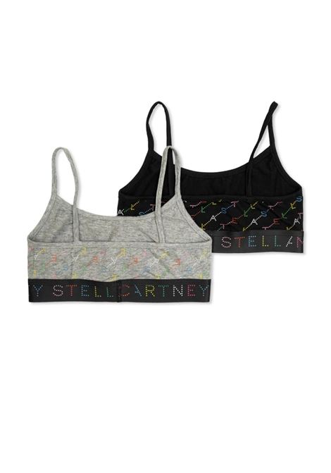 STELLA MCCARTNEY KIDS Set Di 2 Top Con Stampa Logo - STELLA MCCARTNEY KIDS In Saldo