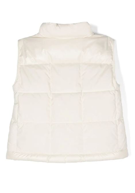 MONCLER ENFANT Gilet Imbottito Rhoda Bianco - MONCLER ENFANT In Linea