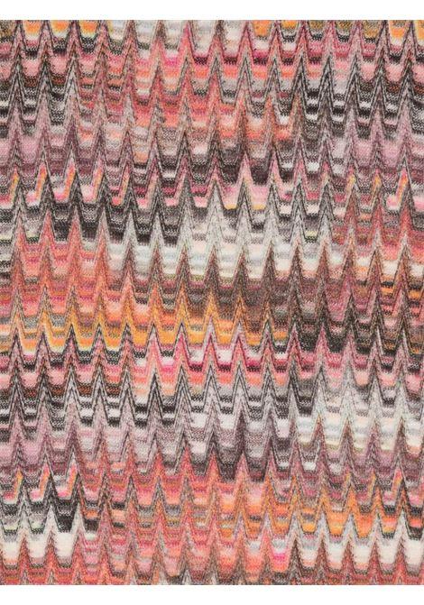 MISSONI KIDS T-Shirt In Viscosa Stretch Con Motivo Zigzag Multicolore - MISSONI KIDS Promozione Limitata