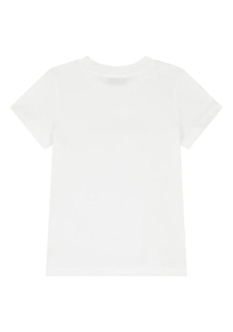 MISSONI KIDS T-Shirt Bianca Con Logo Di Strass - MISSONI KIDS Sconto