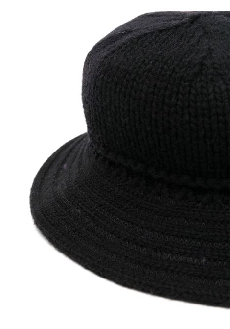 EMILIO PUCCI JUNIOR Cappello Da Pescatore Nero Con Applicazione Logo - EMILIO PUCCI JUNIOR Sconto