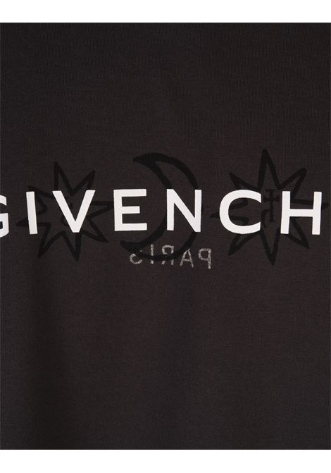 GIVENCHY T-Shirt GIVENCHY Reverse Palissandro Con Stampa Tarocchi - GIVENCHY In Saldo