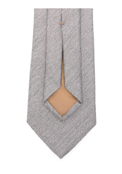 BOSS Cravatta Jacquard Grigia - BOSS Italia