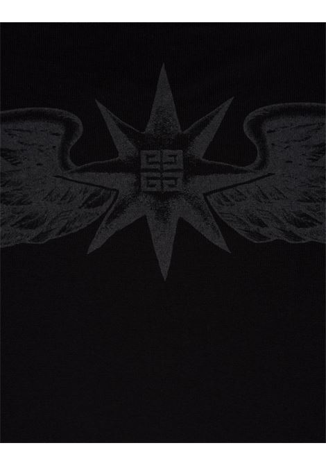 GIVENCHY T-Shirt In Cotone Nero GIVENCHY Wings - GIVENCHY Qualità