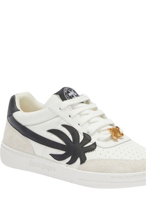 PALM ANGELS Sneakers Palm Beach University Bianche e Nere - PALM ANGELS Fino Al -60%