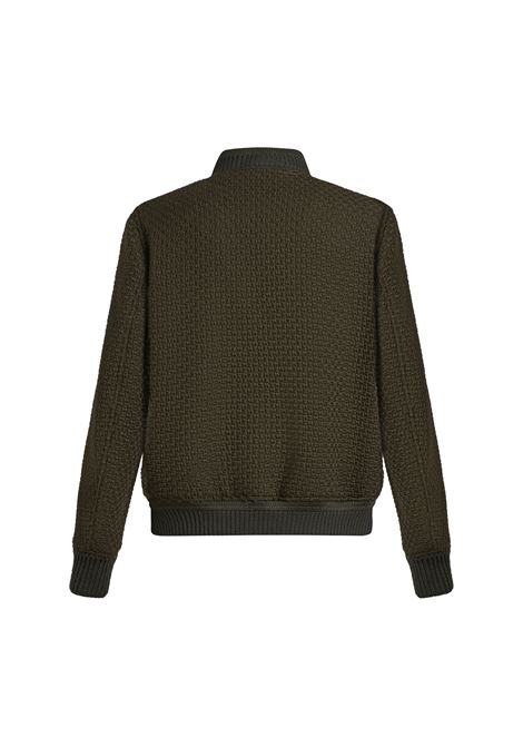 ETRO Bomber In Lana Grigio - ETRO Sottocosto