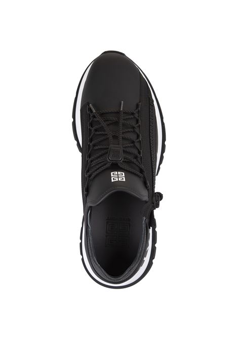 GIVENCHY Sneakers Da Running Spectre In Pelle Nera Con Zip - GIVENCHY In Vendita