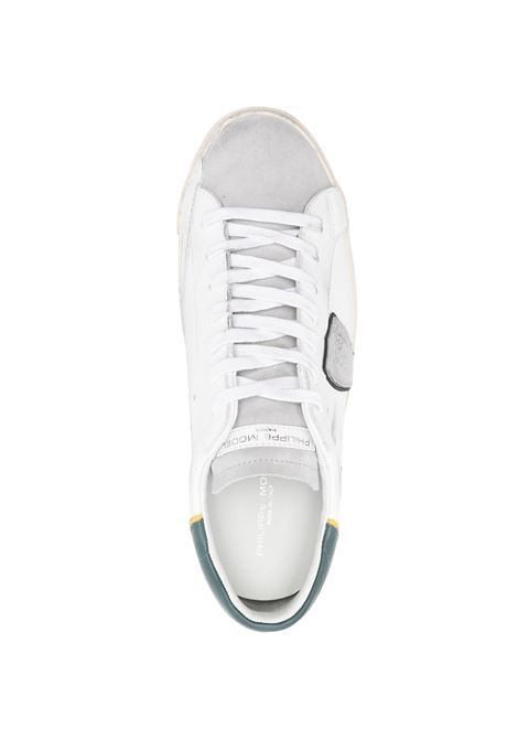 PHILIPPE MODEL Sneakers Prsx Bianche e Verdi - PHILIPPE MODEL 2025