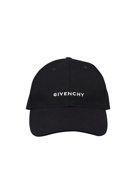 GIVENCHY Cappello Da Baseball GIVENCHY 4G Nero In Serge - GIVENCHY 2025