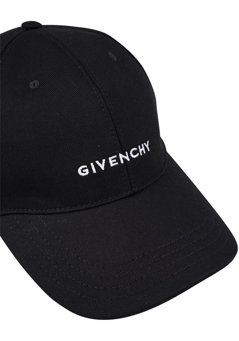 GIVENCHY Cappello Da Baseball GIVENCHY 4G Nero In Serge - GIVENCHY 2025