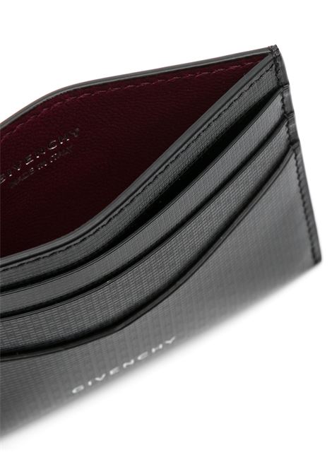 GIVENCHY Portacarte Classique 4G In Pelle Nera - GIVENCHY Consegna Veloce