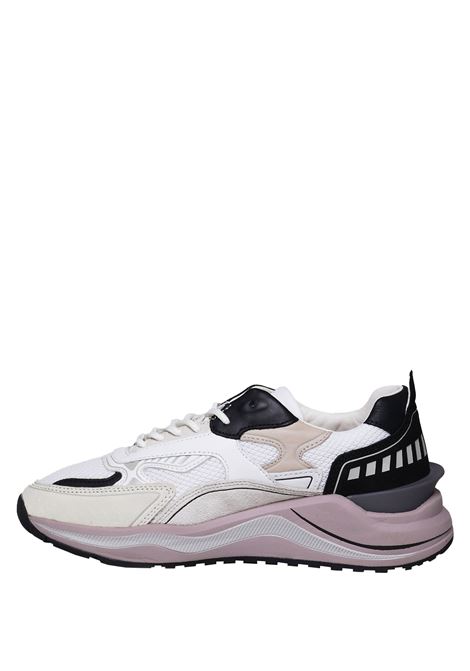 D.A.T.E. Sneakers Running Fuga Bianche e Nere - D.A.T.E Sconto