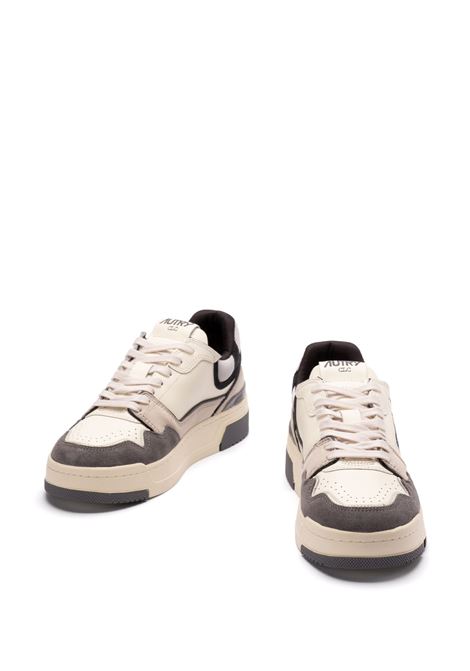 AUTRY Sneakers CLC In Suede e Nabuk Grigie e Nere - AUTRY Italia