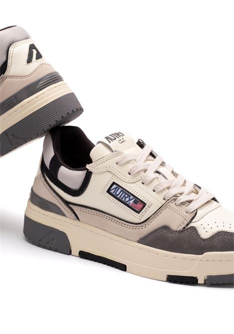 AUTRY Sneakers CLC In Suede e Nabuk Grigie e Nere - AUTRY Italia