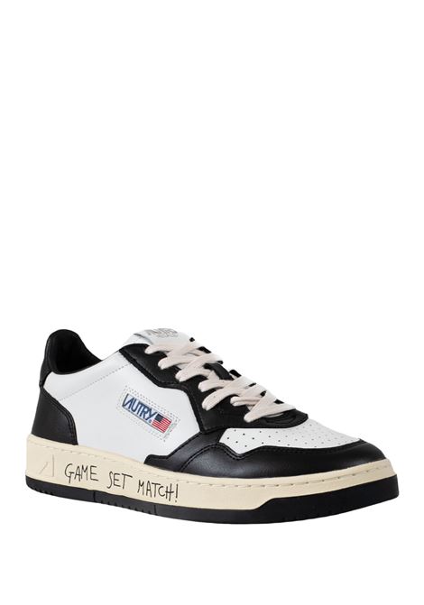 AUTRY Sneakers Medalist Low In Pelle Bianca e Nera - AUTRY Hotsell
