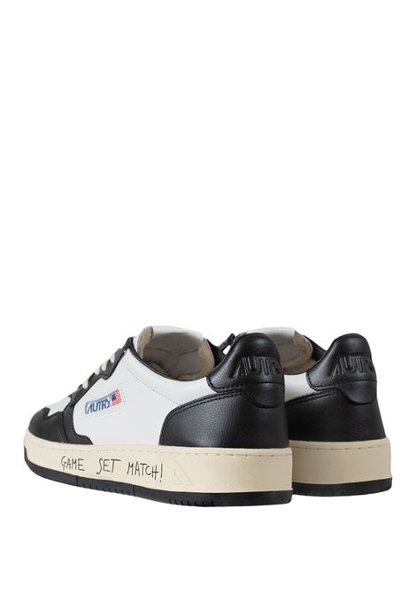 AUTRY Sneakers Medalist Low In Pelle Bianca e Nera - AUTRY Hotsell