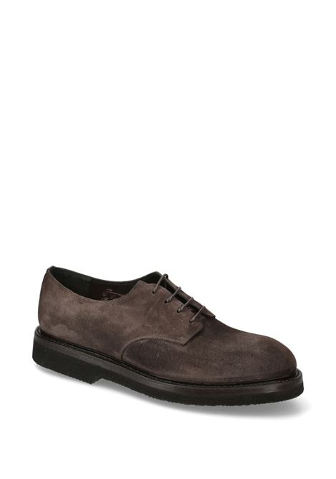 PREMIATA Scarpe Stringate Rain Horse In Suede Marrone - PREMIATA Italy