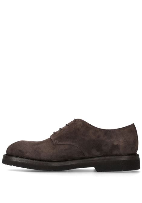 PREMIATA Scarpe Stringate Rain Horse In Suede Marrone - PREMIATA Italy