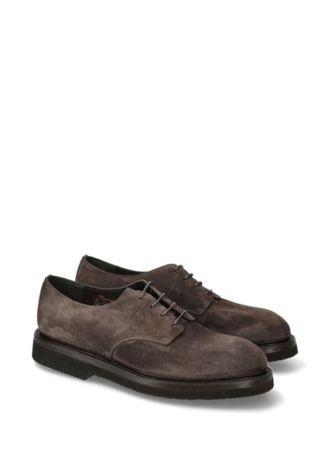 PREMIATA Scarpe Stringate Rain Horse In Suede Marrone - PREMIATA Italy