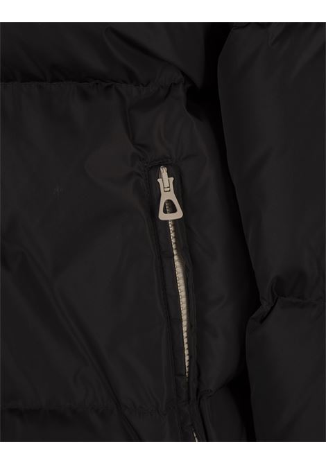 PALM ANGELS Piumino Nero Con Logo a Contrasto - PALM ANGELS Italia