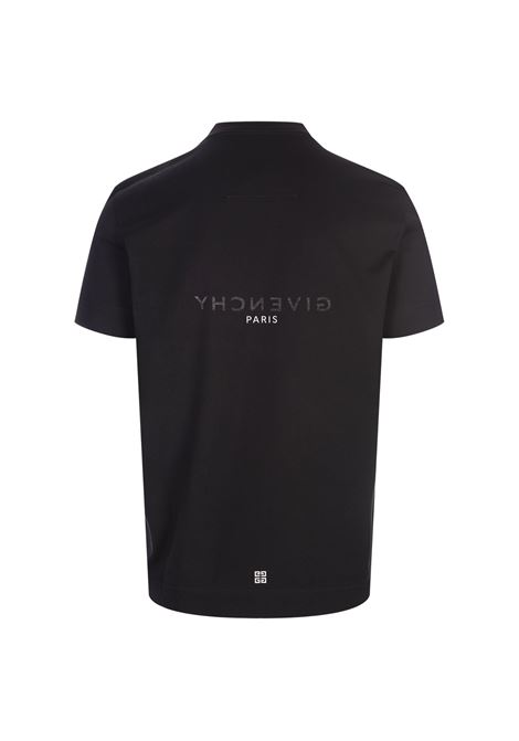 GIVENCHY T-Shirt Slim Fit GIVENCHY Reverse Nera - GIVENCHY Qualità