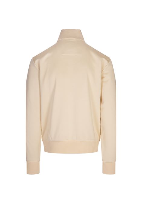 GIVENCHY Giacca Sportiva In Tessuto Garzato Avorio Con Dettaglio 4G - GIVENCHY Convenienza