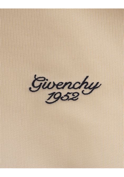 GIVENCHY Giacca Sportiva In Tessuto Garzato Avorio Con Dettaglio 4G - GIVENCHY Convenienza