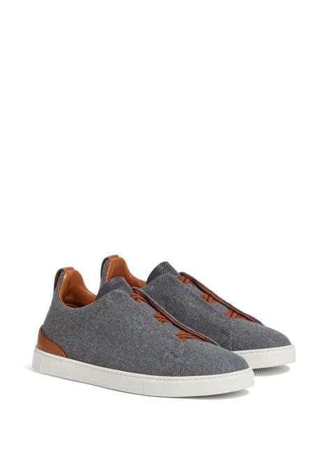ZEGNA Sneakers #UseTheExisting Triple Stitch Grigie - ZEGNA Presa
