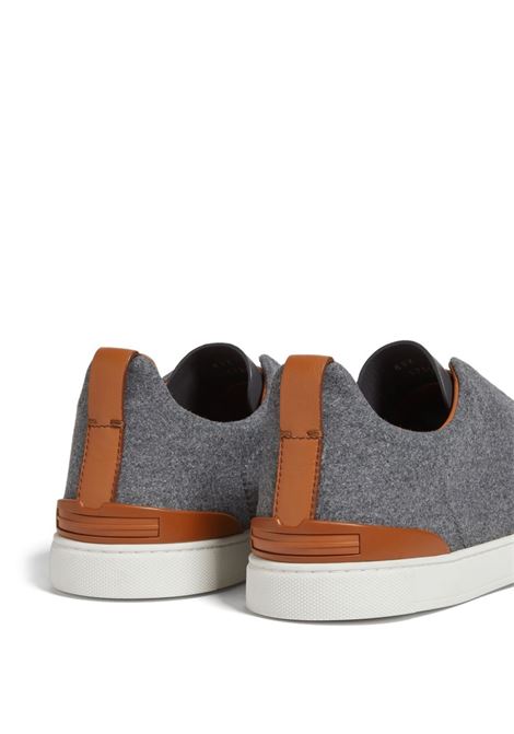 ZEGNA Sneakers #UseTheExisting Triple Stitch Grigie - ZEGNA Presa