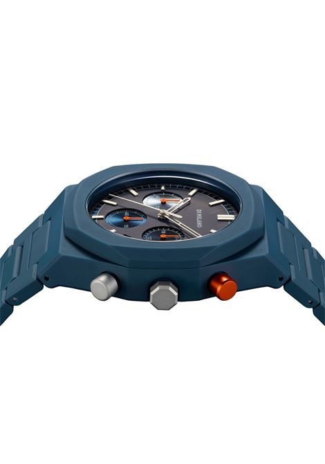 D1 MILANO Orologio Charcoal Neptune Blue Polychrono 40.5 mm - D1 MILANO Spedizione Gratuita