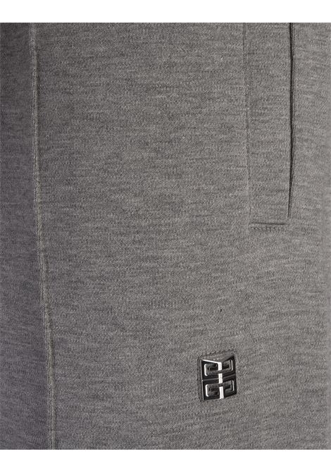 GIVENCHY Pantaloni Da Jogging Grigi Con Logo 4G In Metallo - GIVENCHY Offerte stagionali
