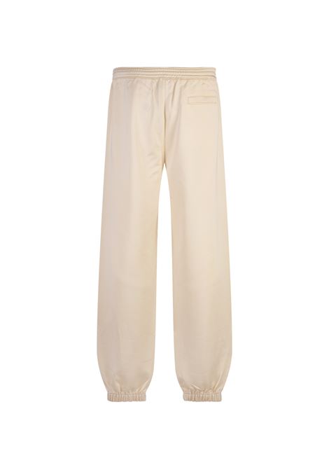 GIVENCHY Pantaloni Da Jogging Avorio Con Logo - GIVENCHY Shopping Online