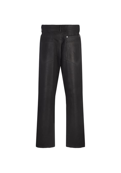 GIVENCHY Pantaloni Dritti Neri Con Applicazione - GIVENCHY Affare Del Giorno