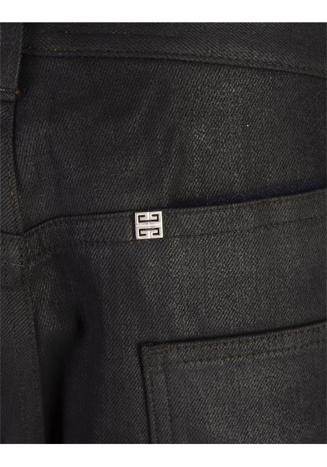 GIVENCHY Pantaloni Dritti Neri Con Applicazione - GIVENCHY Affare Del Giorno